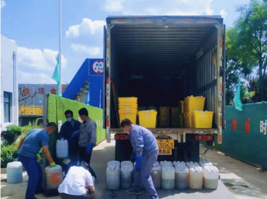 市产投集团城东污水处理公司扎实推进危险废物规范化处置(图1) 市产投集团城东污水处理公司扎实推进危险废物规范化处置(图1)